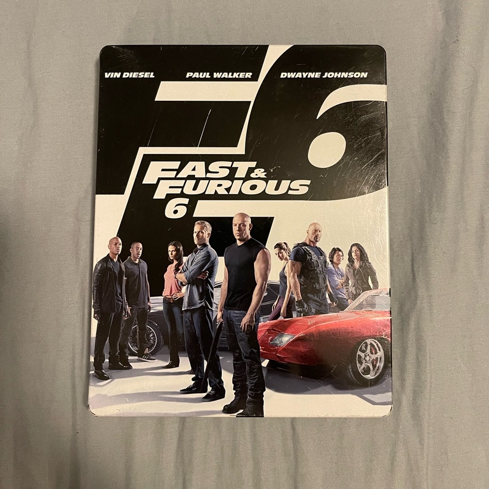 Fast & Furious 6 Blu-Ray Steelbook